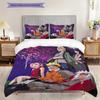 Japanese Anime Cartoon N-Narutos Famous U-Uzumakis N-Narutos Comfortable Duvet Cover and Pillowcase(1 * Duvet Cover + 2 * Pillowcase, Without core)G17