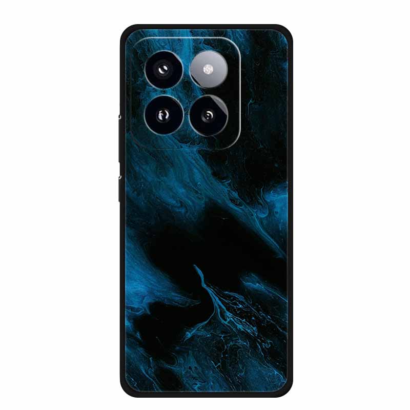 For Xiaomi 14T PRO Case Luxury Soft Silicone TPU Phone Cases Back Cover For Xiaomi14T Bumper Protective Shockproof Love fundas