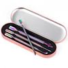 Manikyr pincett i rostfritt stål Färgglad titanuppsättning Pro Nagelsaxar Clipper Tools Acne Needle Beauty Tool Kit