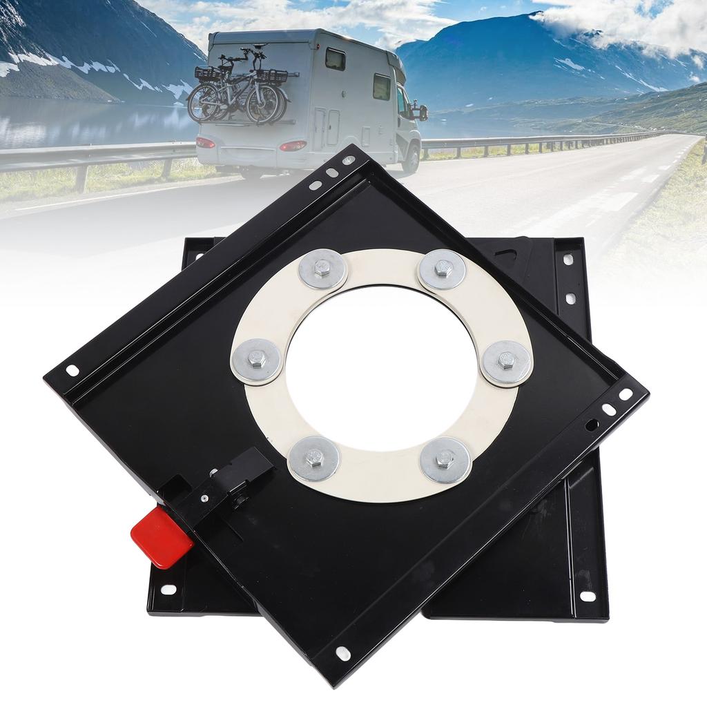 Swivel Car Seat Base 360 Degree Rotating Heavy Duty Hot Rolled Steel Plate Car Chair Swivel for Commercial Vehicle RV