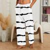 Men's Allover Printed Home Pants Sleeping Pajama Pants Long Pants Pajama Pants