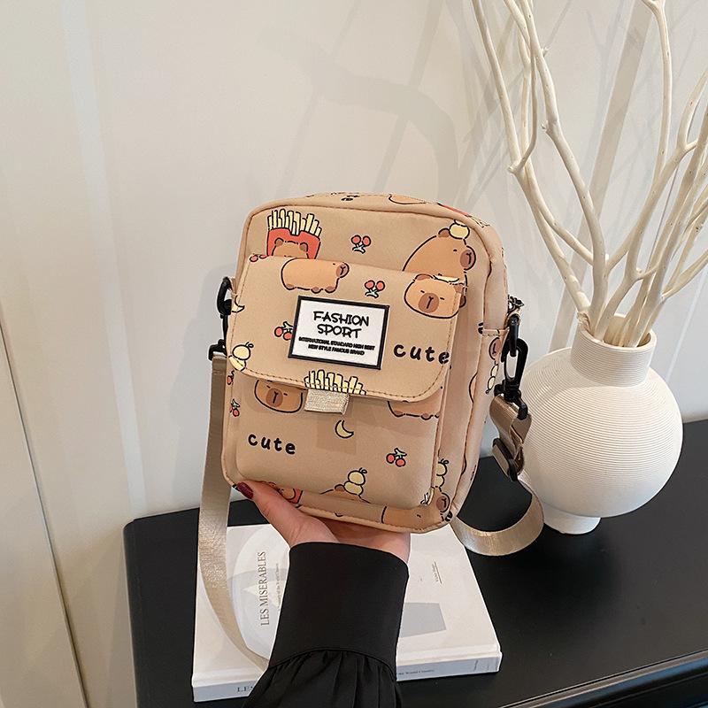 Small Square Bag Women's 2025 Spring and Summer New Small Fresh Casual Versatile Crossbody Shoulder Women's Bag Student Small Satchel