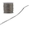 65.61Feet DIY Necklaces Chain 0.25-1mm Jewelry Making Chain for Jewelry Making DIY Necklaces Earring Keichain Pendants