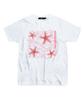 ESCAPEFROM Coral Starfish Print T-Shirt White