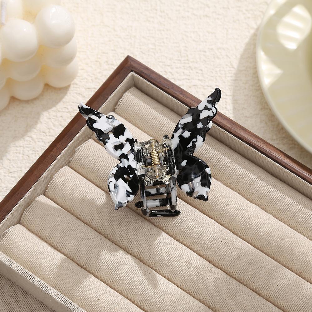 French Style Acetate Butterfly Hair Claws Colorful Hair Styling Tools Accessories Retro Elegant Hair Clamps Women Sweet Hairpins