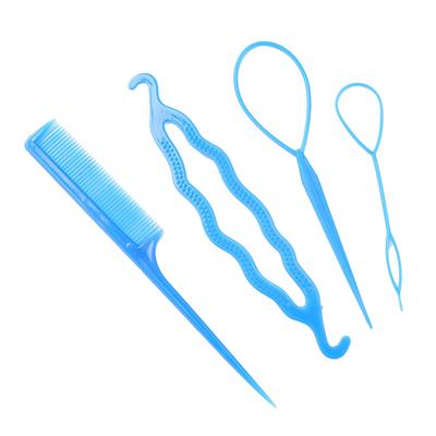 Hair Ponytail Tool Durable Elastic Hairstyling Accessory Good Loop Tail Styling Hairstyle Decorations Beauty Supplies for Girls