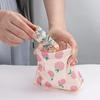 New Portable Makeup Storage Bag Cotton Compact Coin Money Bag Automatic Closure Sanitary Napkin Organizer Travel