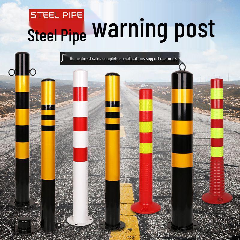 Thickened Steel Guardrail Posts & Anti-Collision Bollards - Road Barriers & Lane Dividers