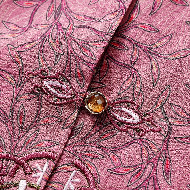 Pastel Mid-Aged Women's Fall Two-Piece Outfit