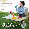 Portable Outdoor Folding Table Set for Camping, Barbecue, and Picnics