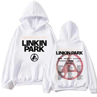 Linkin From Zero World Tour 2025 Hoodie Harajuku Hip Hop Pullover Tops Sweatshirt Gift Y2k Short Sleeves Classic
