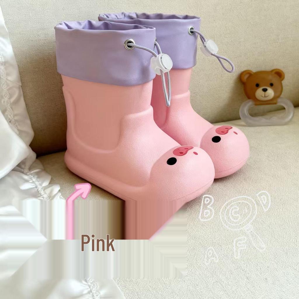 Dopamine Kids' Lightweight Anti-Slip Rain Boots - Ideal for Kindergarten & Outdoor Play