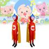 Magician Orange Plim Cosplay Costume Anime Role Play Halloween Fashion Party
