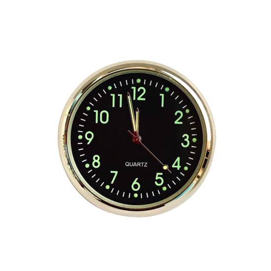 Car Self-adhesive Clock Electonic Interior Ornament Mini Digital Luminous Watch