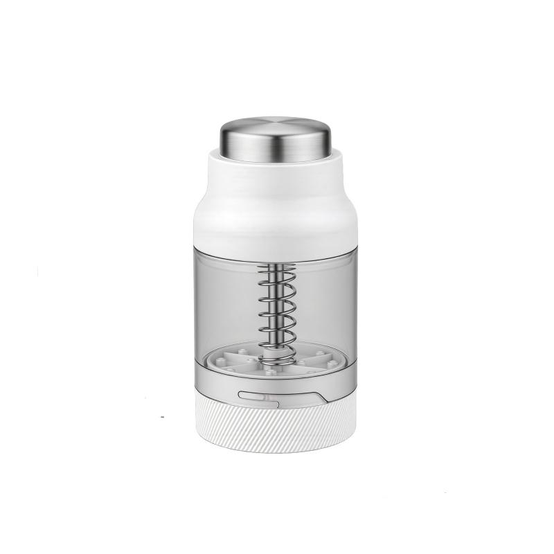 JUSTINLAU Manual Ice Shaver Summer Slush&Shaved Ice Machine Non-electric Plastic Handheld Ice Crusher Home Snow Cone Machine белый