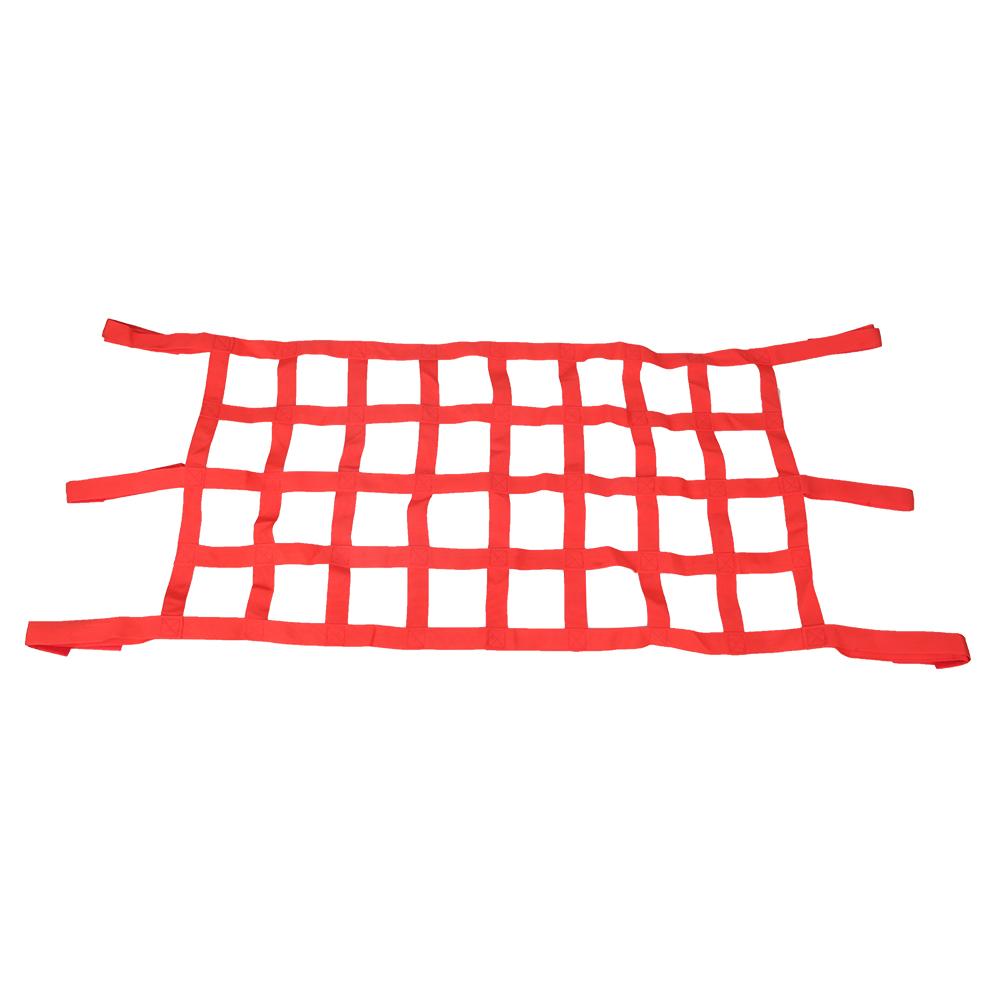 Cargo Net UTV Car Top Roof Hammock Mesh Cargo Net For Wrangler JK JKU JL YJ TJ LJ 1987-2024+ Car Window Cargo Net