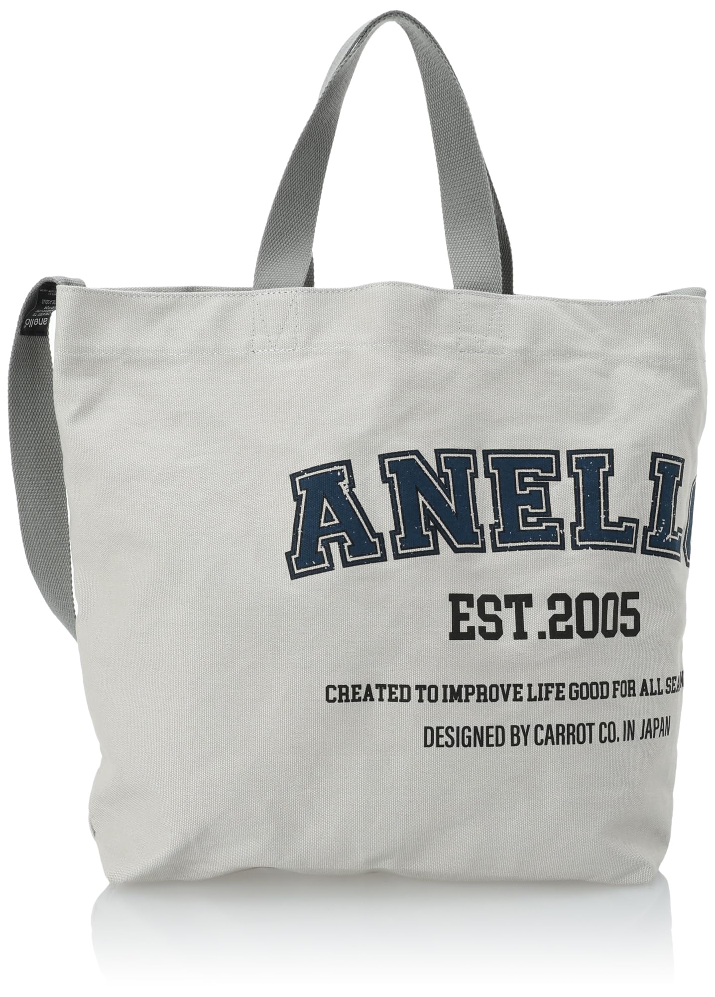 

2WAY Tote Bag HAZEL AIB4602 GY [Anello]