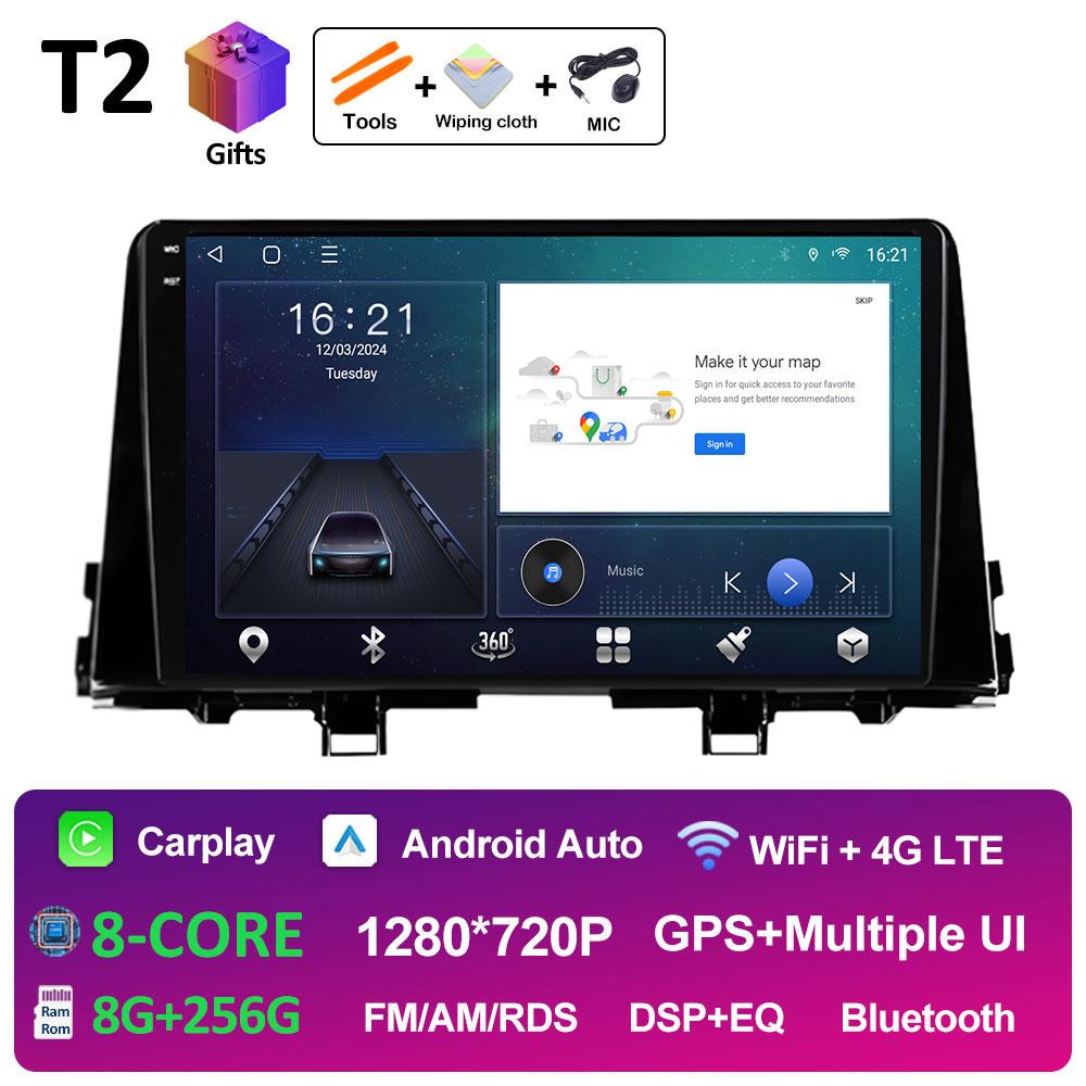 For Kia Morning 3 Picanto 2020 2021 Car Multimedia Video Radio Player Android Smart System Cooling fan DSP Stereo WIFI Head Unit