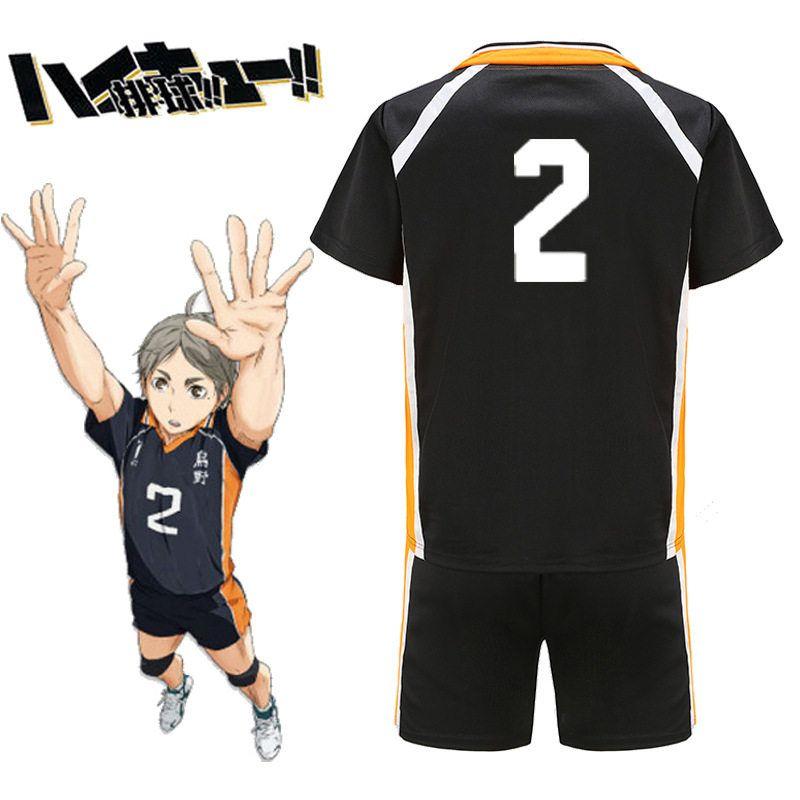 Volleyball Boy Cosplay Costumes Karasuno High School Hinata Shoyo Kageyama Tobio Cosplay Uniforms All Team Uniforms In Stock