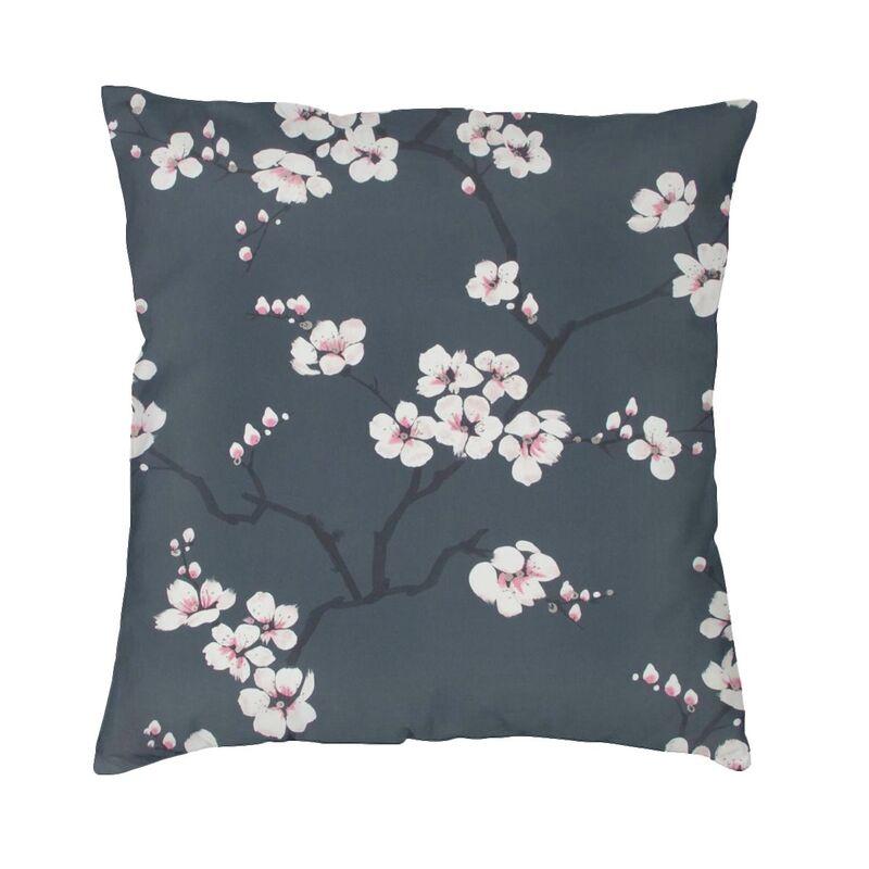Watercolor Sakura Cherry Blossoms Pillow Case 40X40Cm Home Decoration Japanese Floral Modern Cushion Cover Car Pillowcase