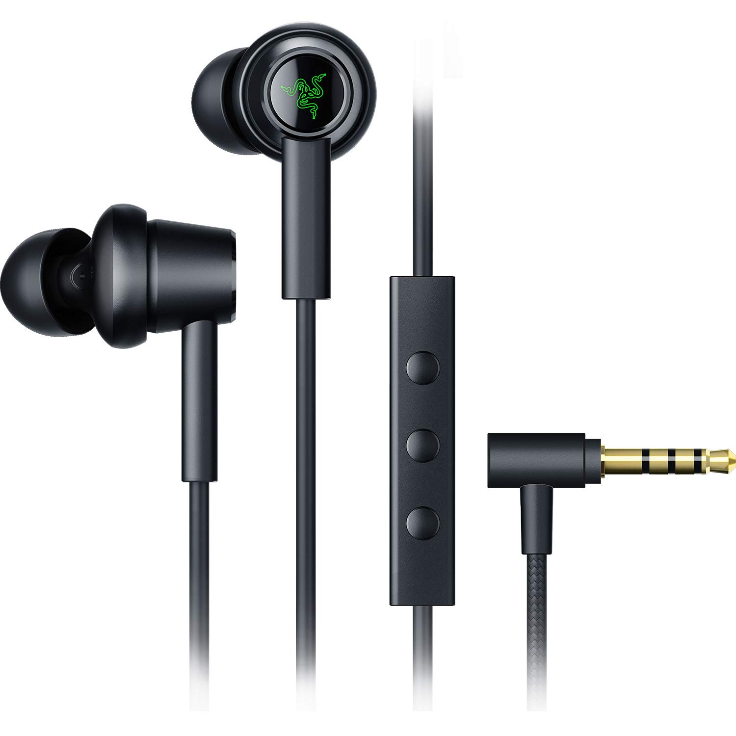 

Razer Hammerhead Duo Wired Gaming Earphones with Microphone Hybrid Driver Canal Type Analog PS4 PS5 Switch PC Smartphone by Japanese Authorized 3.5mm