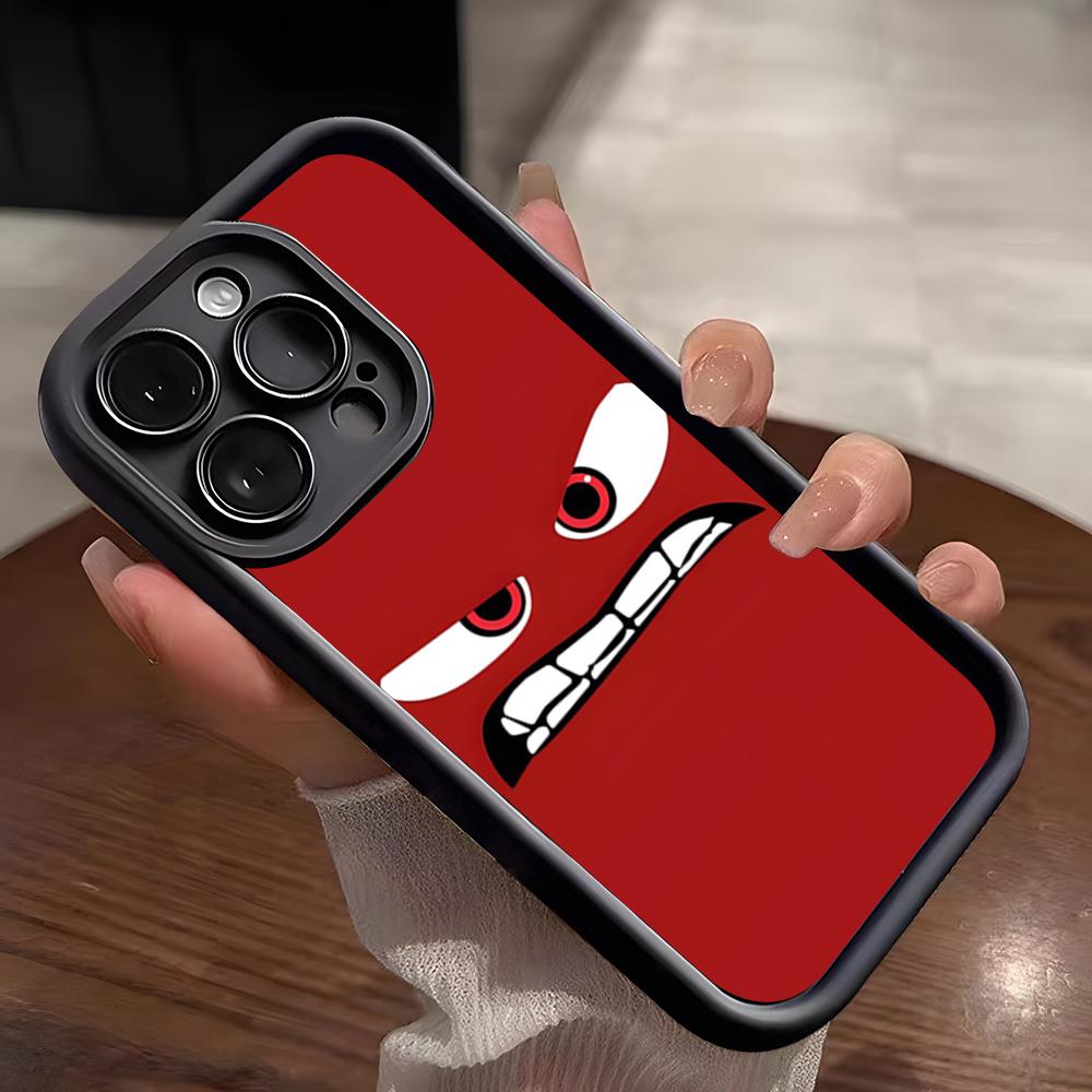Lovely I-Inside Out 2 Phone Case For IPhone 17 Pro Max 15 Pro 16 14 Plus 12 13 Mini 11 Pro Shockproof Soft Cover