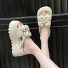 Fashion 8CM Casual Wedge Slippers Women New Summer Non Slip Platform Sandals Woman Flower Comfortable Female Chunky Beach Slippers