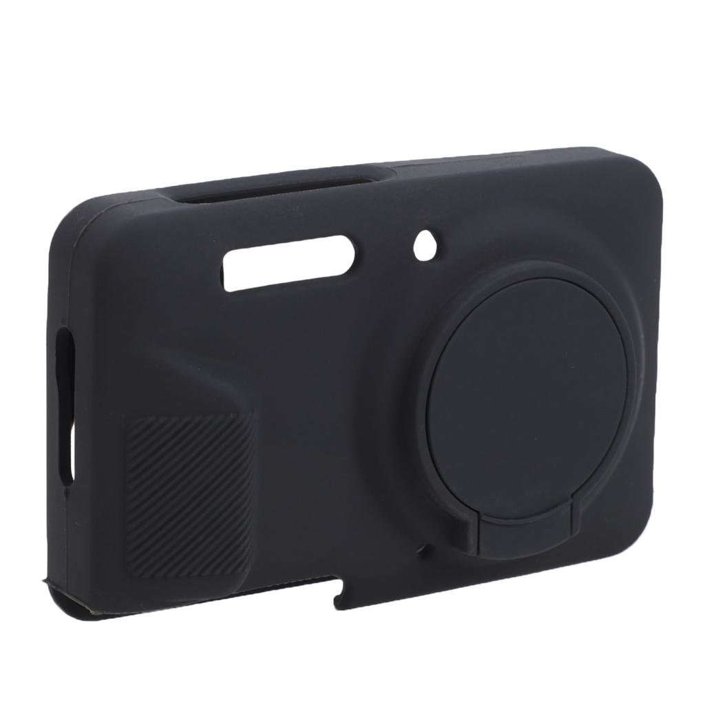 Camera Protective Cover Fit for Kodak FZ55 Camera Lightweight Soft Silicone Camera Case Black