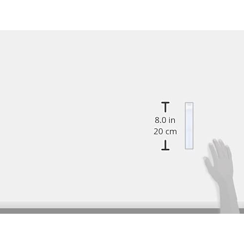 Iris Ohyama Indoor LED Sensor Light Daylight White Battery Operated Wall Type BSL40WN-W