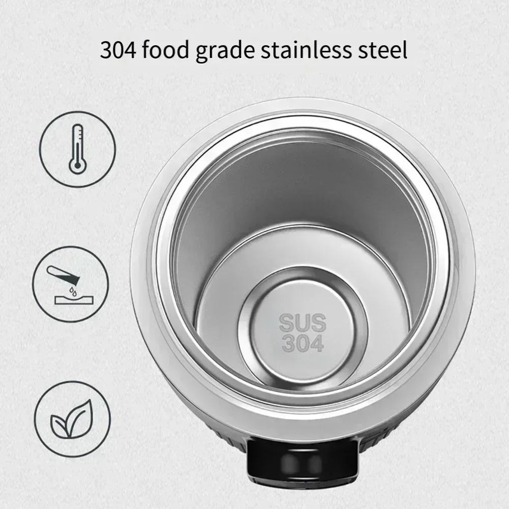 Electric Kettle Compatible with Both Cars and Trucks Spacious Capacity of 500ml Easy to Use Touch Control Interface