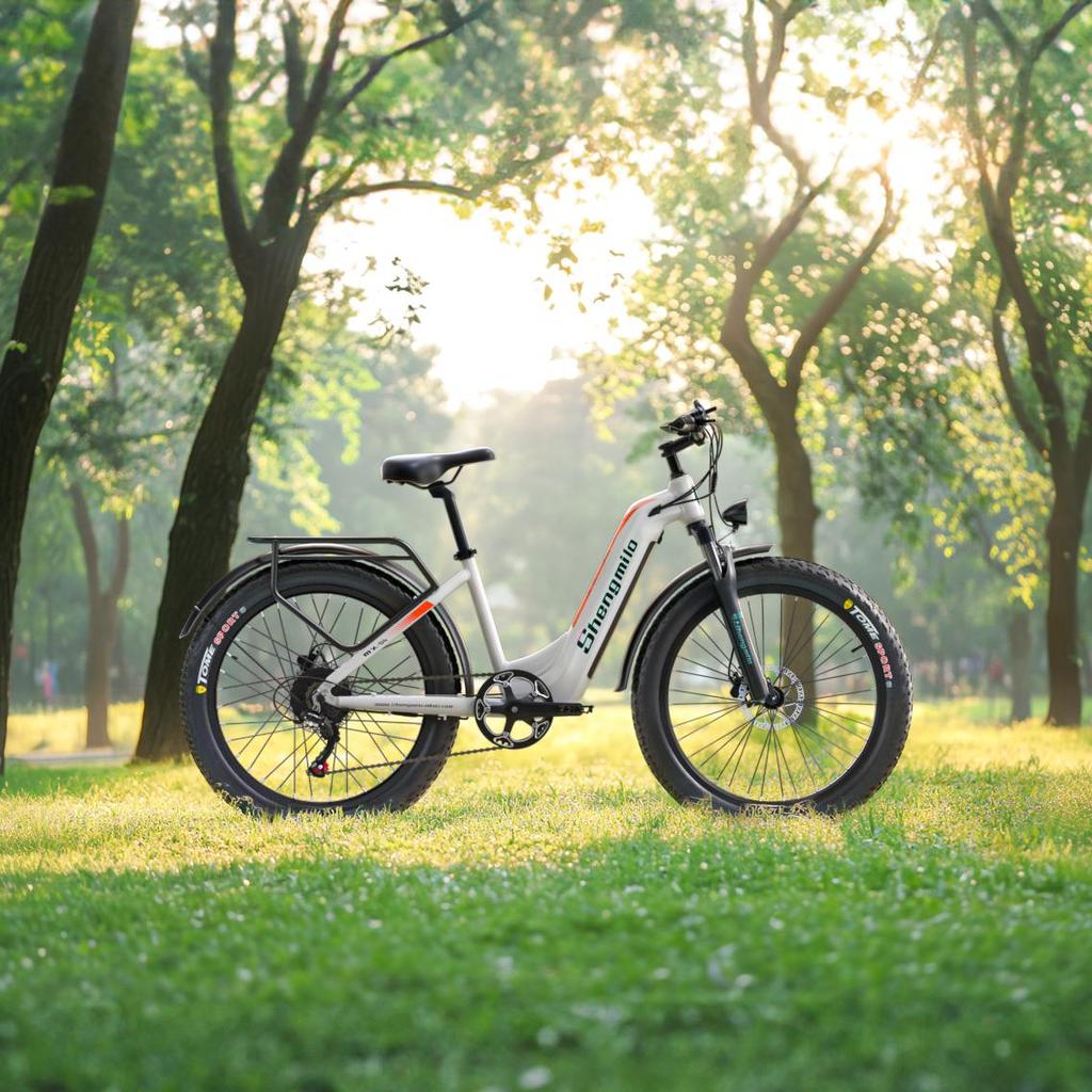 Shengmilo MX06 E Bike 48V17.5Ah Removable Battery 1000W Motor 26*3.0 Fat Tire Adult E Bike Maximum Speed 45KM/H