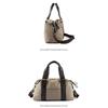 Men's Canvas Tote Travel Bag Large Capacity Luggage Shoulder Crossbody Bag Korean Sport Gym Fitness Duffels Short Trip Bags