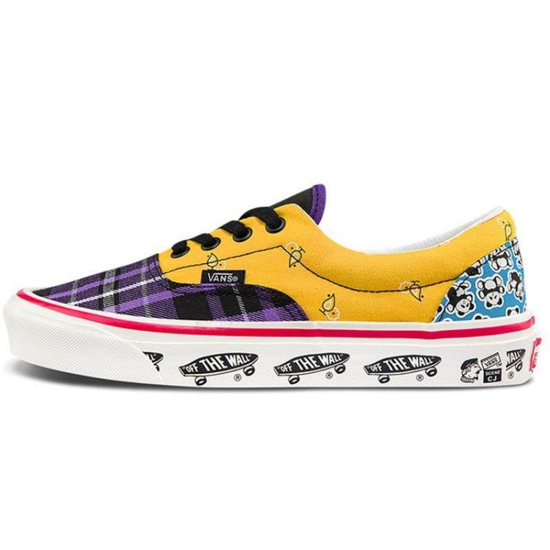 Vans Style 95 Panda Print Trendy Versatile Casual Low Top Unisex Skate Shoes Color Block Multicolor VN0A2RR191A 35