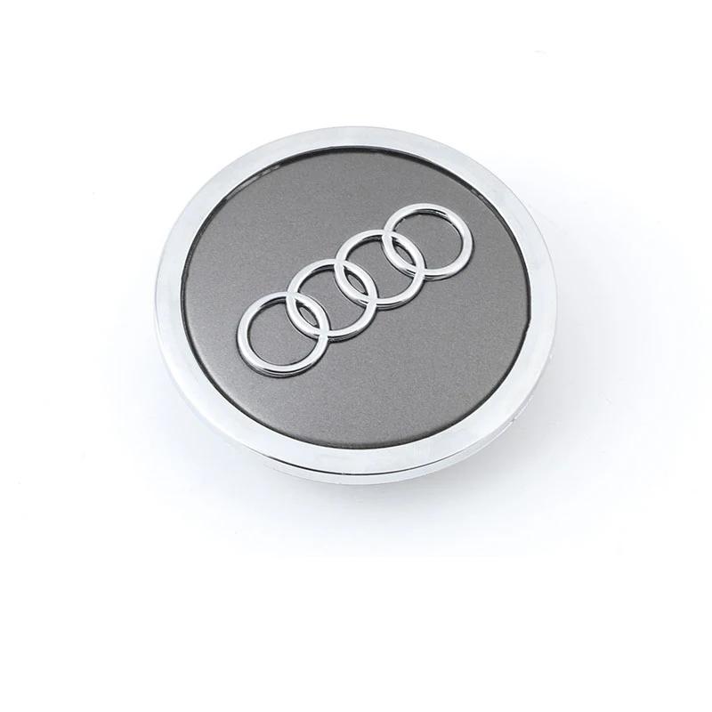 4 Stück 60mm 61mm 68mm 69mm Auto Styling Radnabenkappe Nabenkappe Abzeichen 4B0601170 Für Audi A3 A4 A5 A6 A7 A8 S4 S6 Zubehör