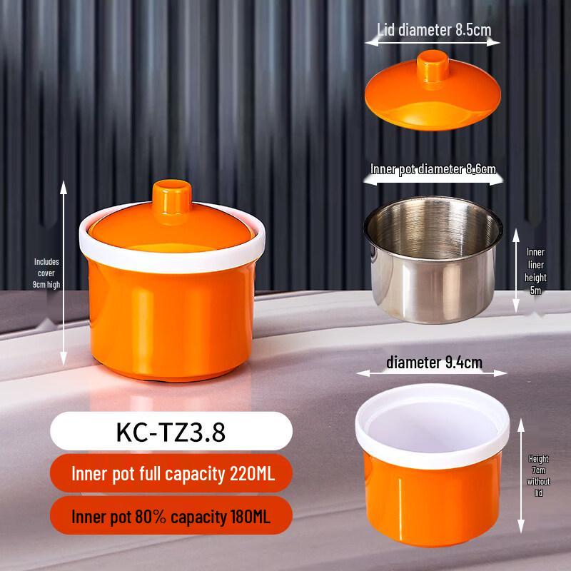 Ruhan Thickened Melamine Soup Bowl Set with Inner Liner