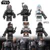 Star Wars Clone Troopers Bad Batch 6pc Building Blocks Mini Figures Toy Set