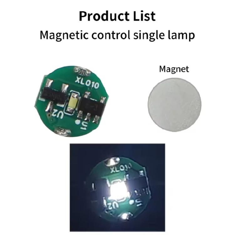 Rings/Single/Y Shape LED Light DIY 3D Printing with Magnetic Control Model Parts For Voron AD5M 3D Printer Parts