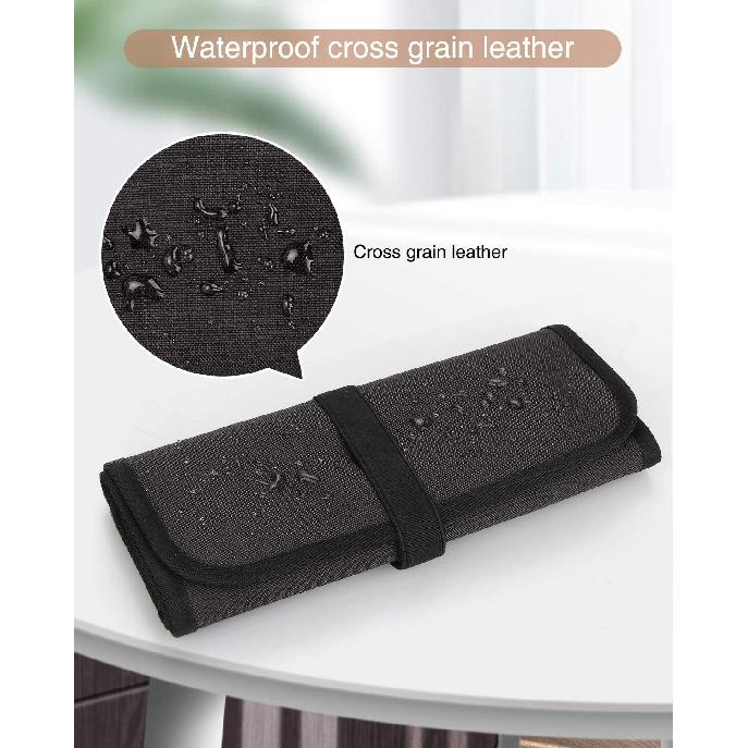 OCHEAL Makeup Brush Holder,Makeup Brush Organizer,Travel Makeup Brushes Bag Cosmetic Bags Pouch for Women Cosmetic Brushes Makeup Artist -Brushes Not