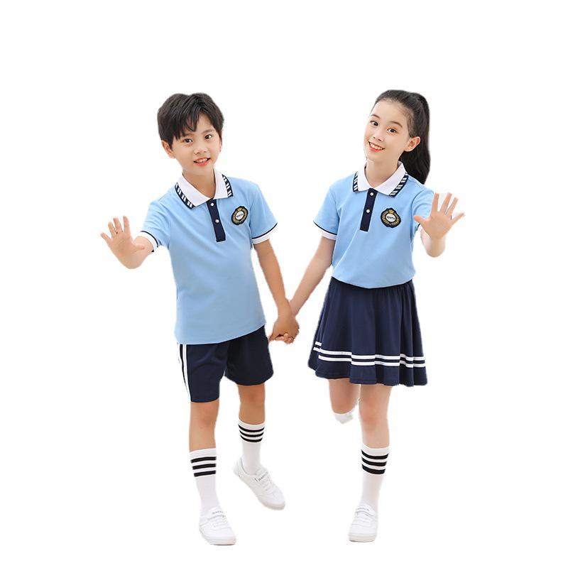 2023 Sommer Schuluniform Set für Kinder: Kindergarten-Abschlussoutfit für Jungen und Mädchen