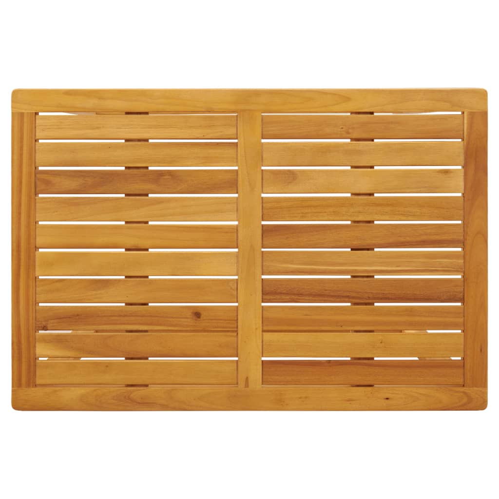 3 Piece Balcony Furniture Set Solid Acacia Wood