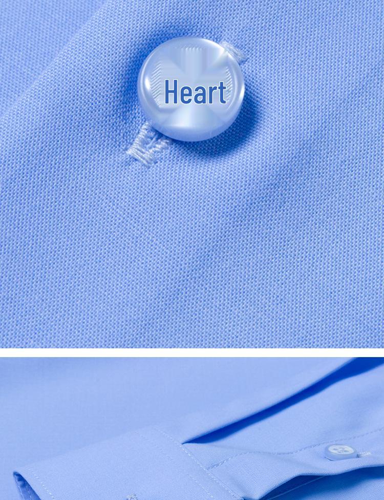 Męska koszula z długim rękawem z włókna bambusowego, elastyczna – nie wymaga prasowania, wielokolorowa, strój biznesowy casual