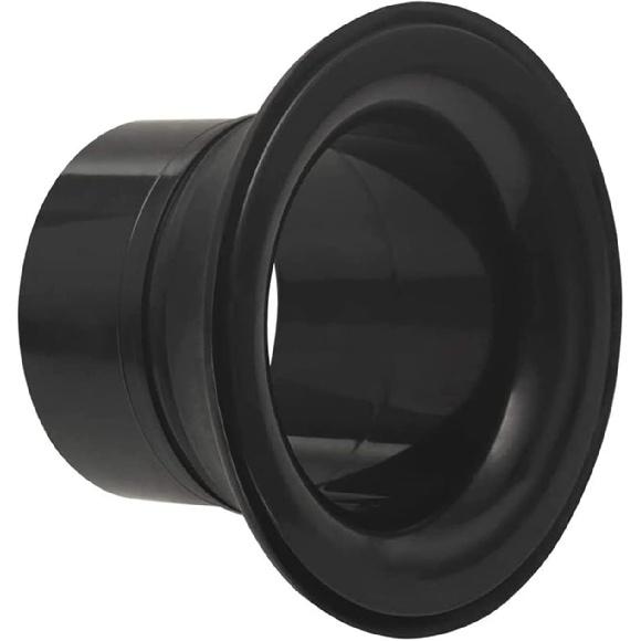 Kick Drum Enhancer, Bass Drum Enhancer Adjustable ABS Rubber Bass Drum Kick Enhancer with Protection Sticker Bass Drum Head Port Hole Protector