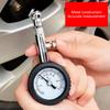 Heavy Duty Tire Pressure Gauge High Accuracy Air Pressure Tire Gauge with Quick Deflator Metal Chip for Car Auto Bikes