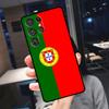 Portugal National Flag Cover For Samsung Galaxy S23 S24 S25 Ultra S21 S22 S20 S9 S10 Plus S21 FE S24 FE Phone Case