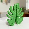 Monstera Deliciosa Plastic Shower Hook With 2 Layers For Hanging Wet Items Hanger For Towels And Robes