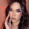 1.67 1.74 -8 to +8 Oversize Cat Eyes Frame Clear Lens Glasses Big Simple Myopia Nerd Spectacles Degree
