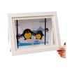Children's Magnetic DIY Wall Art Frame: Punch-Free Multifunctional Display.