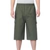 Herren Sommer Casual Mittellange Locker Geschnittene Shorts für Mittelalte und Ältere