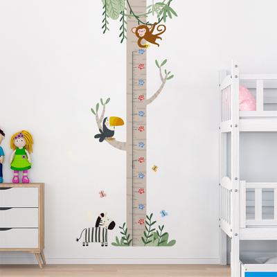 Baum Wachstumstabelle Wandaufkleber für Kinderzimmer, Höhenmessaufkleber für Kindergarten Vorschule, DIY Baby Höhenmesser für Heimdekoration
