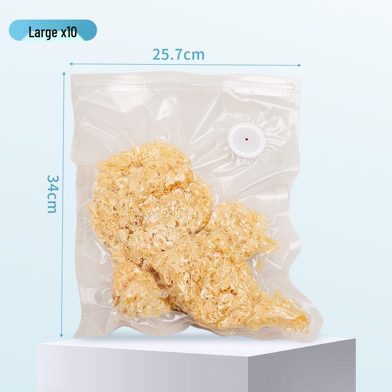 Pull-Out Transparent Food Storage Ziplock Bags - Thickened, Sealed, Freezer Safe for Fresh-Keeping